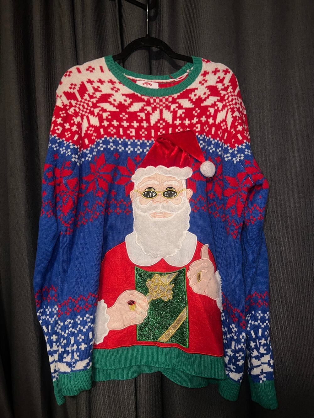 Ugly Christmas Sweater Xmas Size 2XL